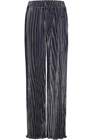 Noella Shelly Pants Bottoms Trousers Wide Leg Navy