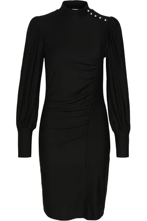 Gestuz Rifagz Button Dress Lyhyt Mekko Black
