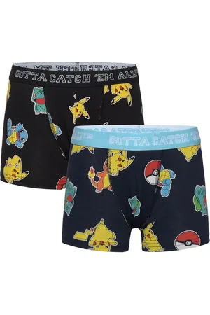 NAME IT Nkmasgar Pokemon 2P Boxer Noos Sky Night & Underwear Underwear Underpants Black