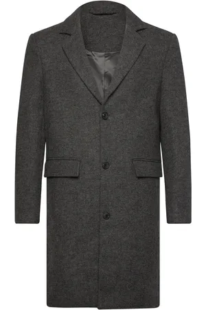 SELECTED Slhjamie Coat Jkt Villakangastakki Pitkä Takki Grey