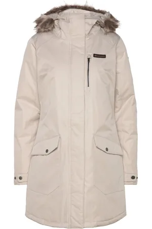 Columbia Suttle Mountain Long Insulated Jacket Sport Women Sport Clothing Sport Outerwear Sport Jackets Sport Outdoor Jackets Beige
