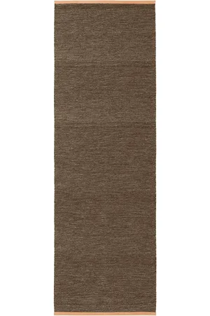 Design House Stockholm Björk Rug 80X250 Cm Home Textiles Rugs & Carpets Wool Rugs Brown
