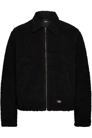 Dickies Eisenhower High Pile Designers Sweat-shirts & Hoodies Fleeces & Midlayers Black