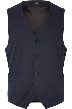 Clean Cut Brendon Jersey Waistcoat Puvun Liivi Navy