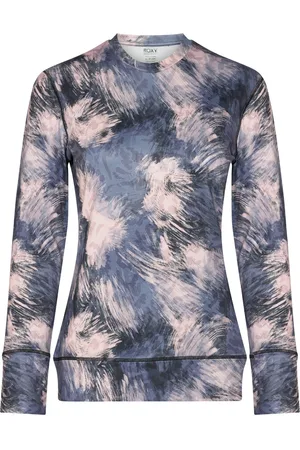 Roxy Daybreak Brushed Top Sport Sport Clothing Sport Base Layers Sport Base Layer Tops Multi/patterned