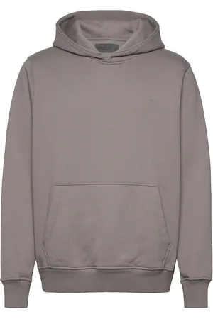 Abercrombie & Fitch Anf Mens Sweatshirts Tops Sweat-shirts & Hoodies Hoodies Grey