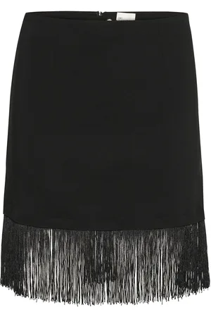 My Essential Wardrobe Felixmw Skirt Skirts Short Skirts Black