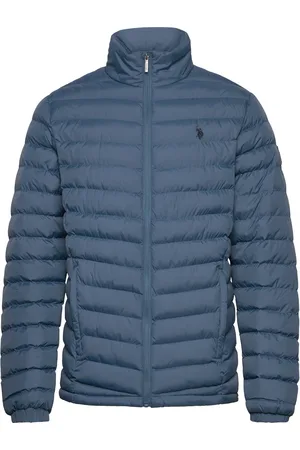 U.S. Polo Assn. Uspa Jacket Chason Men Vuorillinen Takki Topattu Takki Blue