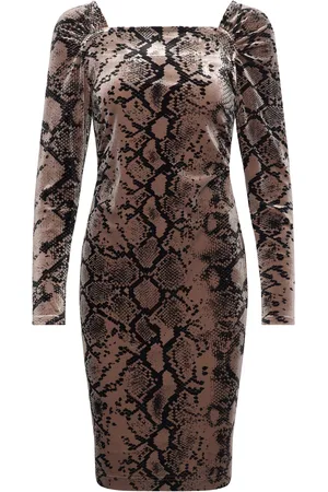 INWEAR Brynniw Dress Lyhyt Mekko Brown