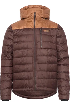 Picture Organic Clothing Mid Puff Down Jkt Sport Men Sport Clothing Sport Outerwear Sport Jackets Sport Outdoor Jackets Brown
