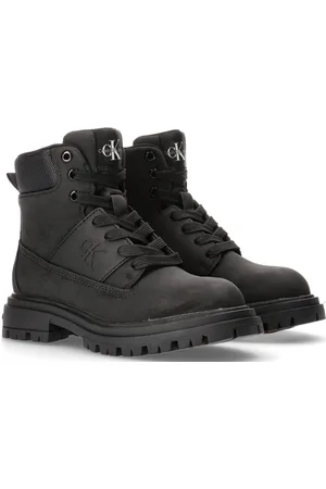 Calvin Klein Jeans Kids Lace-Up Bootie Nauhalliset Talvikengät Black