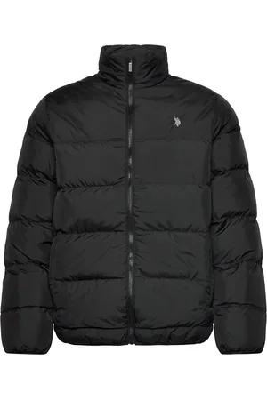 U.S. Polo Assn. Henrik Mid Ny Uspa M Otw Vuorillinen Takki Topattu Takki Black
