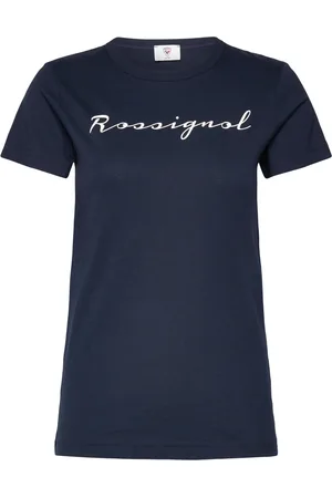 Rossignol W Logo Rossi Tee Sport Women Sport Clothing Sports Tops & T-shirts Sport T-shirts Navy