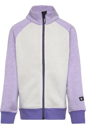 Reima Fleece Sweater, Neulomus Outerwear Fleece Outerwear Fleece Jackets Purple
