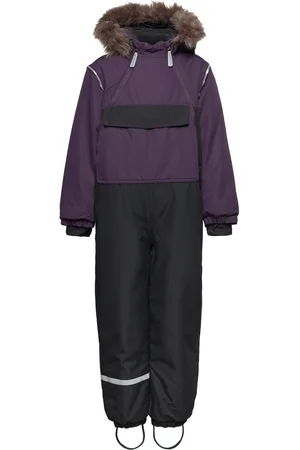 Mikk-Line Anorak Snowsuit Outerwear Coveralls Snow-ski Coveralls & Sets Purple