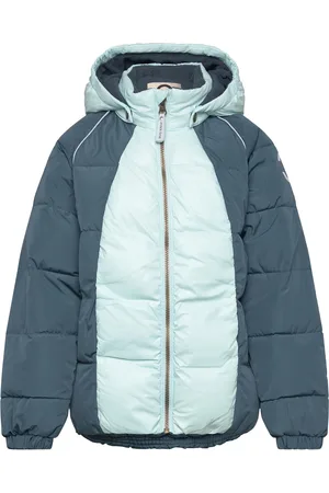 Mikk-Line Glow In The Dark Jacket Outerwear Jackets & Coats Winter Jackets Blue