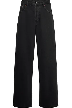 Weekday Loose Baggy Jeans Bottoms Jeans Relaxed Black