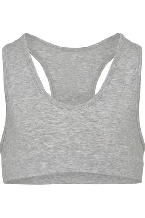 Lindex Top Seamless Melange Night & Underwear Underwear Tops Grey