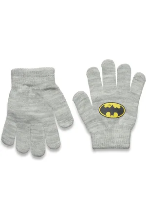 Batman Gloves Accessories Gloves & Mittens Gloves Grey