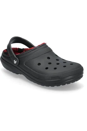 Crocs Classiclinedbuffcheckclog Shoes Mules & Clogs Black