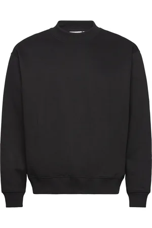 Weekday Relaxed Heavy Sweatshirt Tops Sweat-shirts & Hoodies Sweat-shirts Black