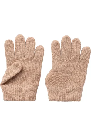 Lil Atelier Nmnnanson Knit Gloves 1Lil Accessories Gloves & Mittens Gloves Beige