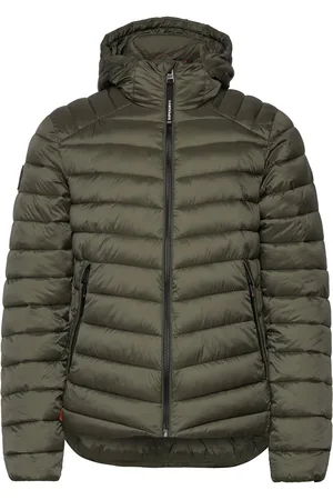 Superdry Hooded Fuji Sport Padded Jkt Ohut Takki Green