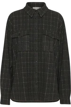 Gestuz Graciegz Oz Shirt Tops Shirts Long-sleeved Black