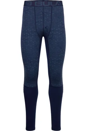 Bula Geo Merino Wool Pants Bottoms Base Layer Bottoms Navy