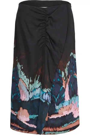 Munthe Signa Skirts Knee-length & Midi Skirts Black