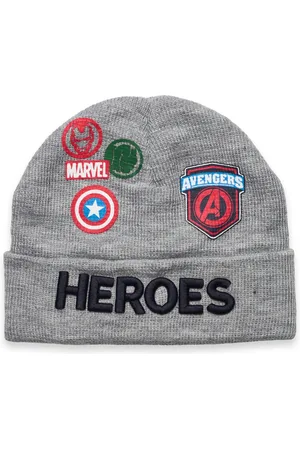 Marvel Bonnet Accessories Headwear Hats Beanie Grey
