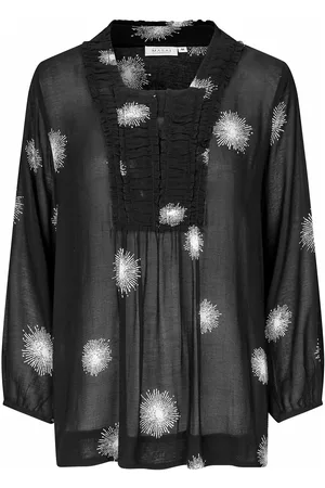 Masai Mabunika Tops Blouses Long-sleeved Black