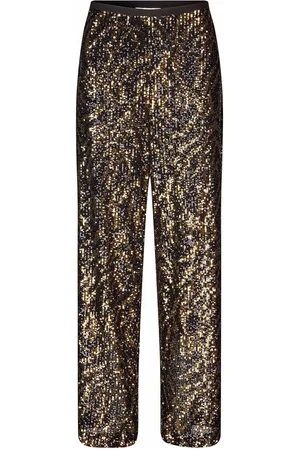 Masai Maprilly Bottoms Trousers Straight Leg Black