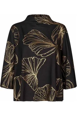 Masai Mabirdini Tops Blouses Long-sleeved Gold