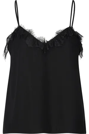 Stylein Modane Top Tops T-shirts & Tops Sleeveless Black