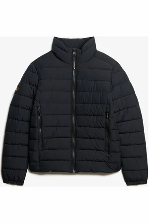 Superdry Fuji Emb Padded Jacket Vuorillinen Takki Topattu Takki Navy