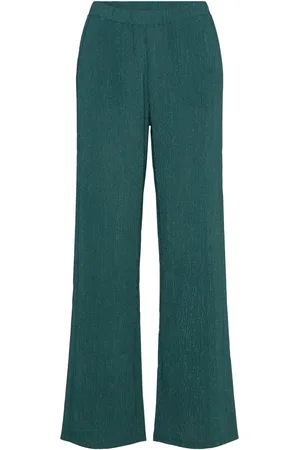 Rosemunde Trousers Bottoms Trousers Straight Leg Green