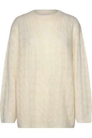 Stylein Noemi Cabel Sweater Tops Knitwear Jumpers Cream