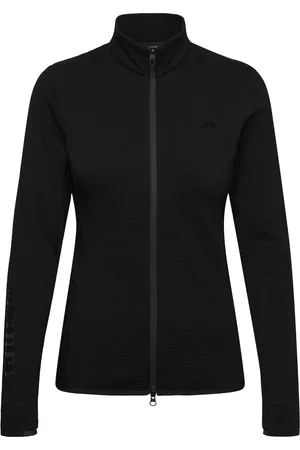 J Lindeberg Emeliz Merino Mid Layer Sport Women Sport Clothing Sport Fleeces & Midlayers Black