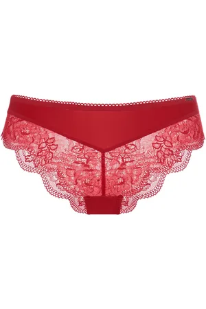 Dorina Zelina Cheeky_Hipster Hipsterit Alushousut Alusvaatteet Red