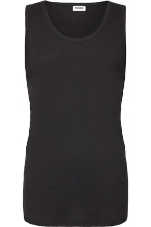 Weekday Standard Tank Top Tops T-shirts Sleeveless Black