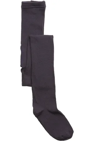 Melton Cotton Tights Sukkahousut Black