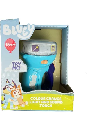 Bluey S Colour Change Light And Sound Torch Toys Electronic & Media Multi/patterned