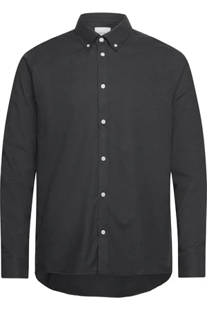 Les Deux Desert Reg Shirt Tops Shirts Casual Black