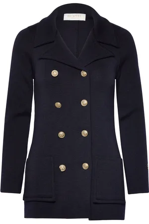 BUSNEL Victoria Jacket Designers Jackets Wool Jackets Navy