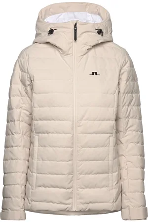 J Lindeberg W Thermic Down Jacket Sport Women Sport Clothing Sport Outerwear Sport Jackets Sport Ski Jackets Beige