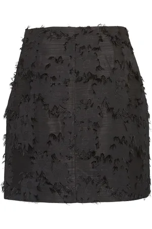MSCH Mschaugustina Skirt Skirts Short Skirts Black