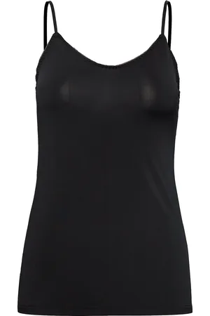 Levete Room Lr-Caro Tops T-shirts & Tops Sleeveless Black