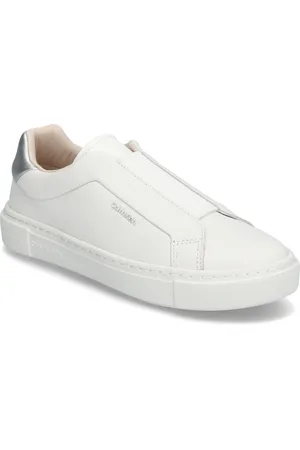 Calvin Klein Cupsole Slip On W/Ml - Lth Tennarit Sneakerit White