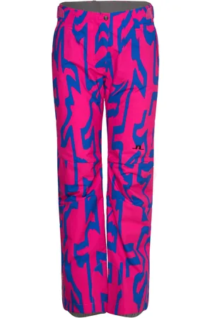 J Lindeberg Pauline Pant Printed Sport Women Sport Clothing Sport Outerwear Sport Ski Pants Pink